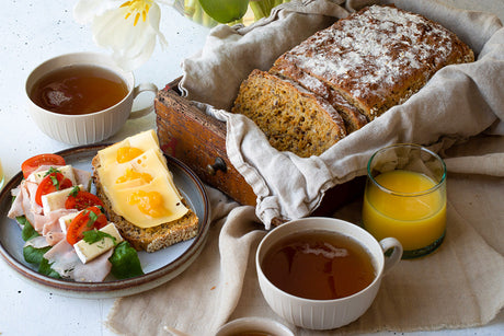 Rye bread with carrot