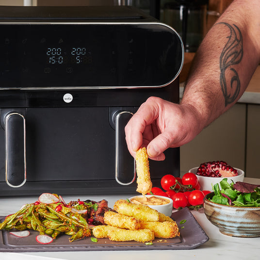 Small dishes made in Airfryer Dual-Zone 2x5.5L 